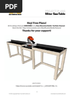 Hey! Free Plans!: Miter Saw Table