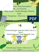 Perkembangan Peserta Didik