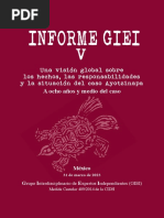 Informe GIEI V. Hechos, Responsabilidades y Situación Del Caso Ayotzinapa 31 Marzo 2023