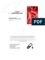 Clase X - 2022 - Hematopatología