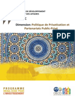 Dimension I.2 Politique de Privatisation Et Partenariats Public-Privé Avec Couverture