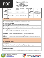 Inquiries, Investigation & Immersion Week 8