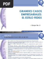 Grandes Casos em Pre Sari Ales El Estilo Fedex