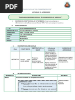 SESION DE Jueves 29-03 Descomposicion de Numeros