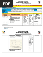 Plan de Clase Matemática 10mo. B