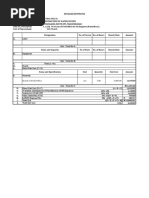 Rental of Field Office Mo 3.00 4,800.00