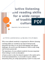 Active Listening and Reading Skills For A Wide