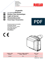 Bruciatore Di Gasolio Öl-Gebläsebrenner Brûleur Fioul Domestique Light Oil Burner Stookoliebrander