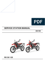 Aprilia SX 125 Workshop Manual