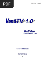 User's Manual: 54-VENTI-01