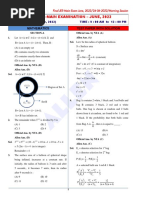 Allen: Final Jee-Main Examination - June, 2022