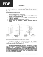 Mineralogía II Observación en Luz Conoscópica