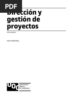 Dirección y Gestión de Proyectos: Esteve Nadal Roig