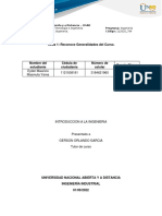 Tarea 1: Reconoce Generalidades Del Curso.: Eyder Mauricio Masmuta Yama 1121508181 3184621960 Mauricio96