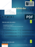 Probabilidades: Lic. Ezequiel Gutierrez