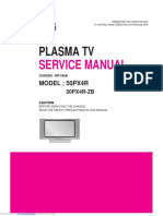 Plasma TV: Service Manual