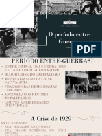 Aula 6 - 9º Ano - O Período Entre Guerras - SLIDE