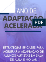 Plano DE Adaptação Acelerada