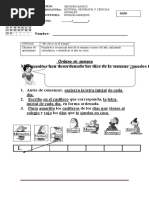 Guía N°2 - Ordeno Mi semana-HIstoria 1°BASICO