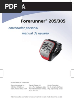 Forerunner 205-305 - Manual de Usuario