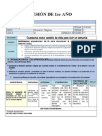 SESIÓN 1 SEMANA Marzo - 1°