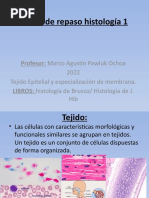 Clase de Repaso Histología (Epitelia y Glandular)