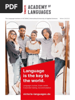 Language Is The Key To The World.: Victoria-Languages - de