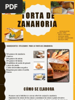 Torta de Zanahoria Culinarias Finalizado