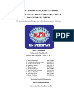 Makalah Dasar Manajemen Dan Bisnis Permasalahan Dan Pengambilan Keputusan Dalam Karang Taruna