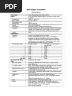 2018 Crosstrek specs-FINAL