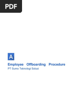 Employee Offboarding Procedure: PT Sumo Teknologi Solusi