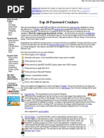 Top 10 Password Crackers