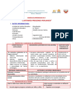 "Cantamos Pregones Peruanos": I. Datos Informativos