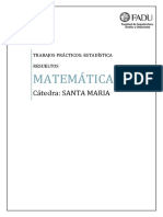 Matemática Ii: Cátedra: SANTA MARIA