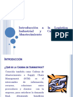 Introducción A La Logística Industrial y Cadena de Abastecimiento