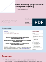 Gestión Del Nuevo Milenio y Programación Neurolingüística (PNL)