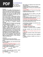 Reading Comprehension Test Part 3 Answers