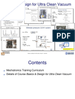 Basics & Design For Ultra Clean Vacuum - Overview