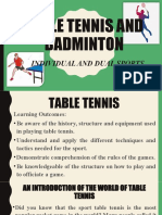 Table Tennis