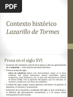 Contexto Histórico Lazarillo