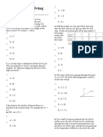 SAT Problem Solving Practice Test 11-12