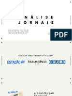 TEORIAS DO JORNALISMO - Análise Estadão X Folha X O Globo-1