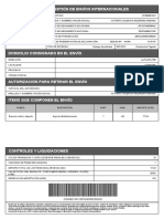 Gestión de Envíos Internacionales