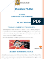 Construcción de Pruebas: Sesión 2: Bases Teóricas de La Medición