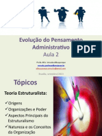 Aula 2 - Teoria Estruturalista Da Administração