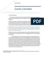 Comunicación y Sociedad: Unidad