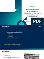 Buenas Prácticas de Almacenamiento, Distribución y Transporte en Establecimientos Farmacéuticos