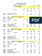 Análisis de Precios Unitarios