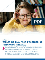 Taller de Dua para Procesos de FormacióN Integral