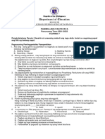 Filipino 7-Pretest - PT 2021-2022